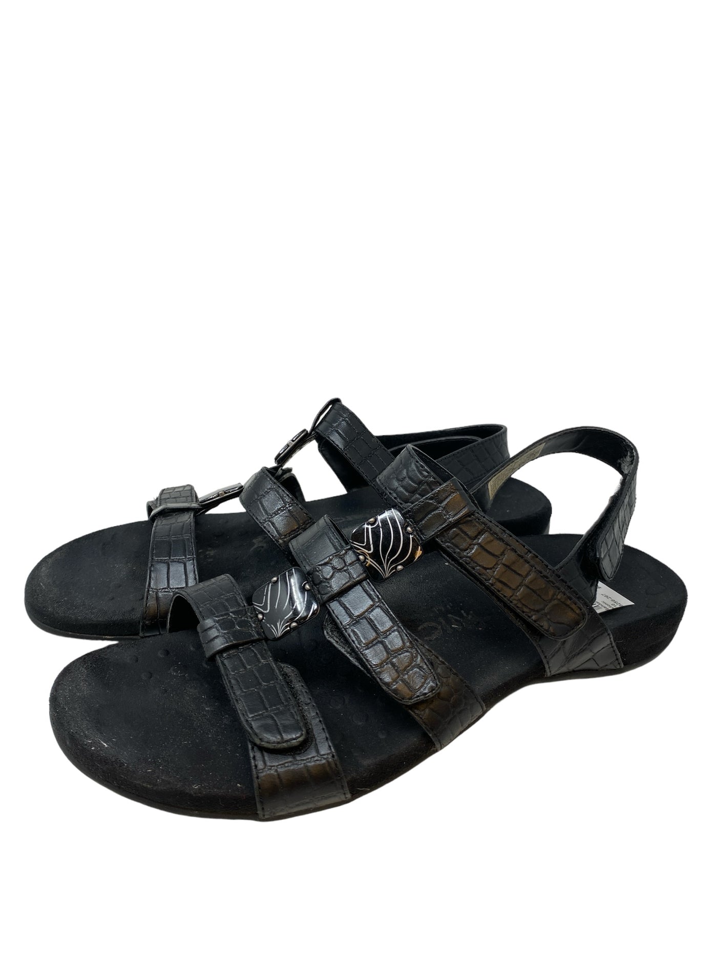 Vionic Women Size 10 Black Sandals