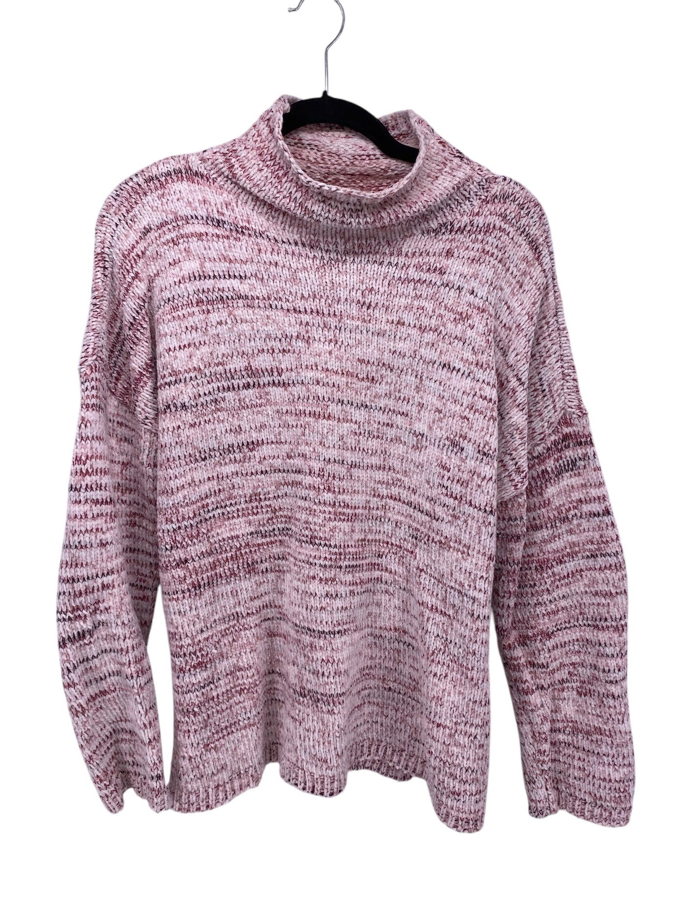 Cupio Misses Size Large Pink Multi Sweater