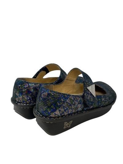 Alegria Women Size 39 Black Multi Flats