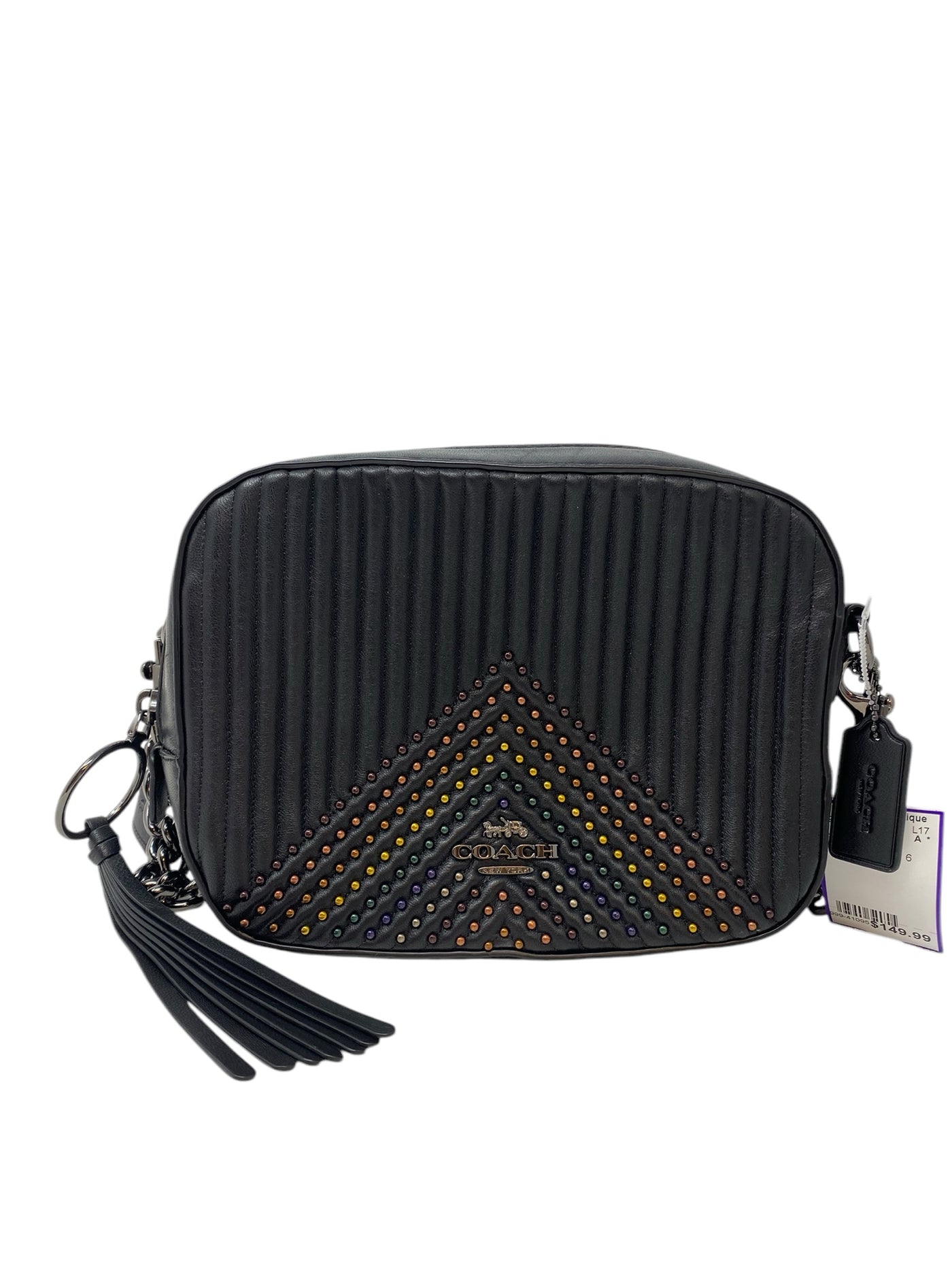 Coach Black Multi Crossbody