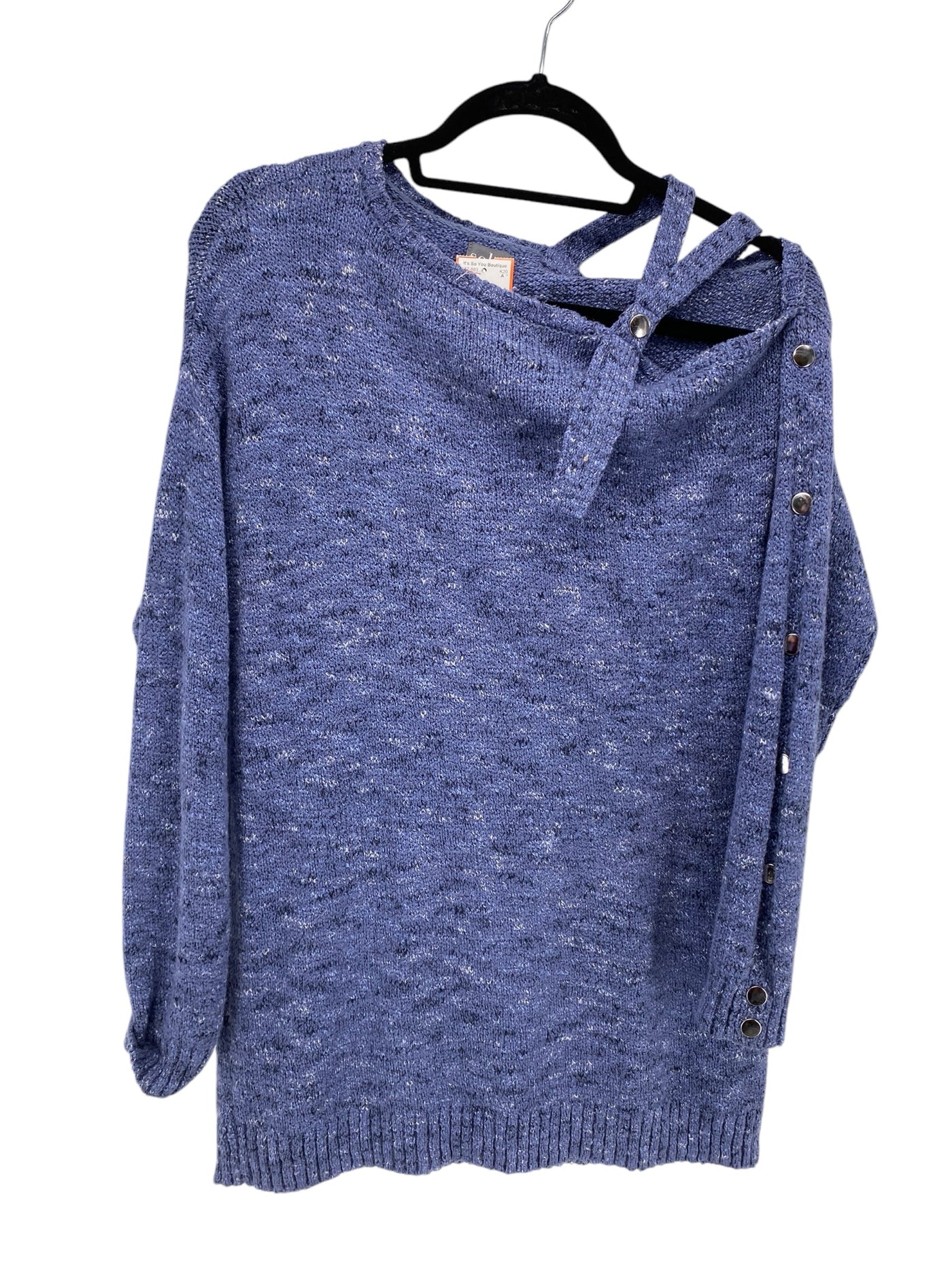 soho Misses Size Medium Blue Sweater