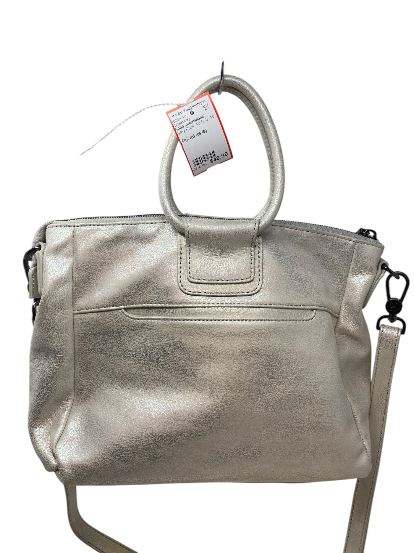 Hobo International Grey Print Crossbody