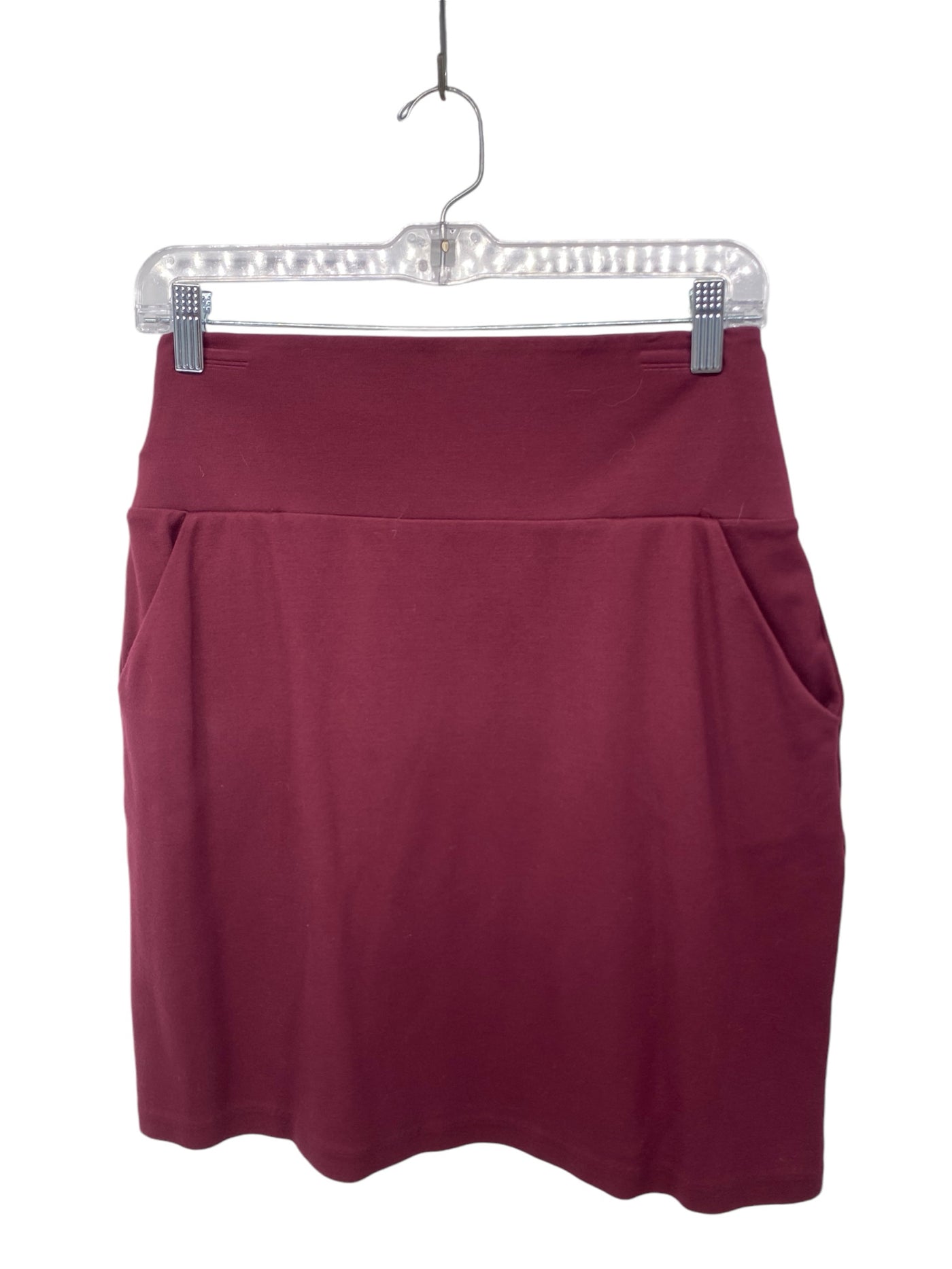 Apt 9 Misses Size Small Burgundy Skirt