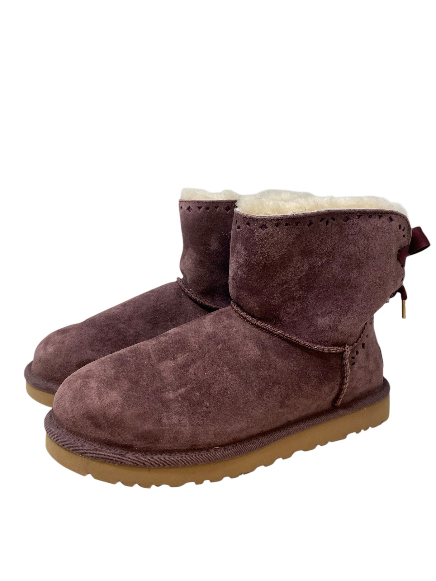 Ugg Women Size 9 Purple Booties