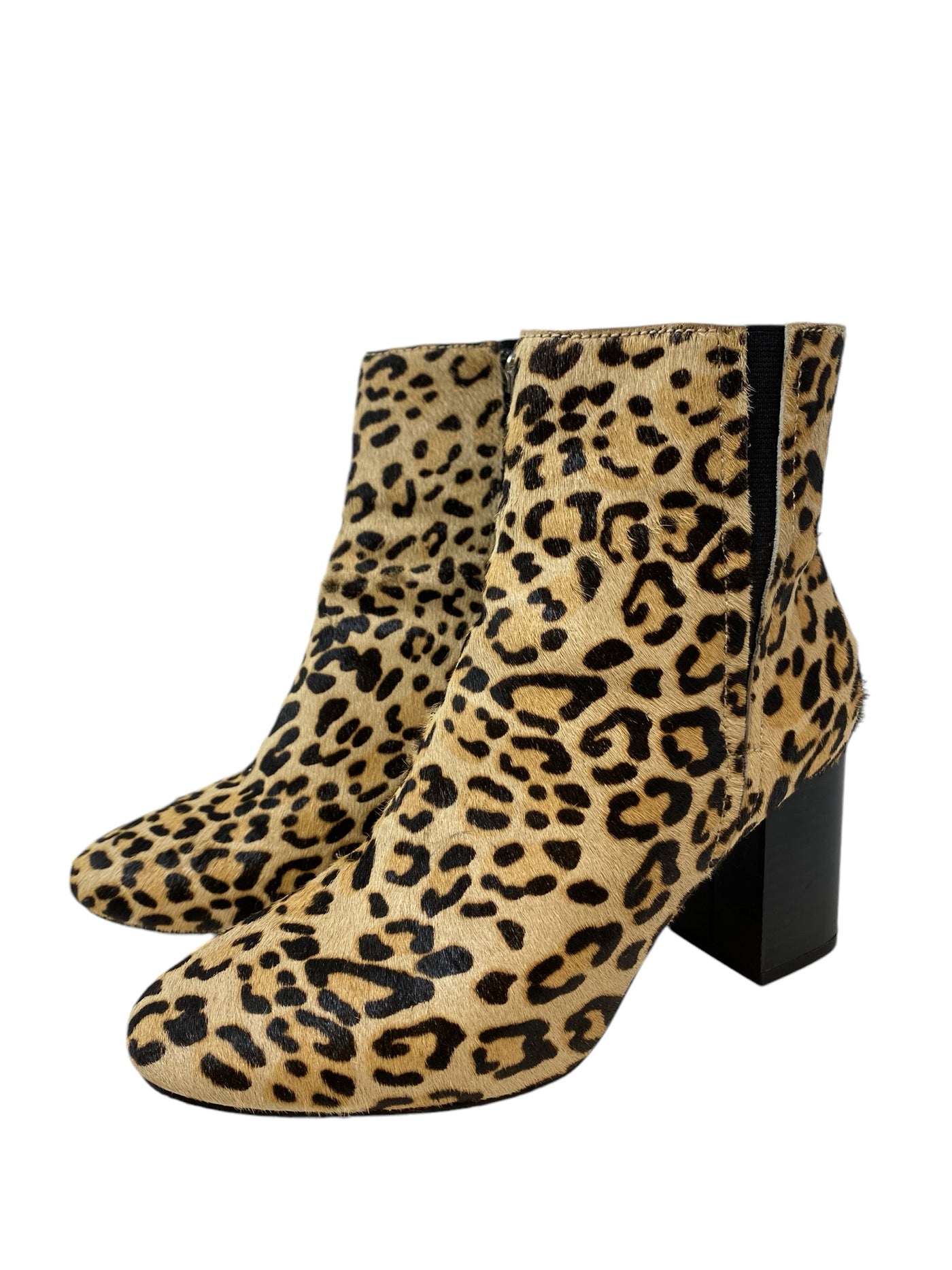 Halogen Women Size 6 Animal Print Booties