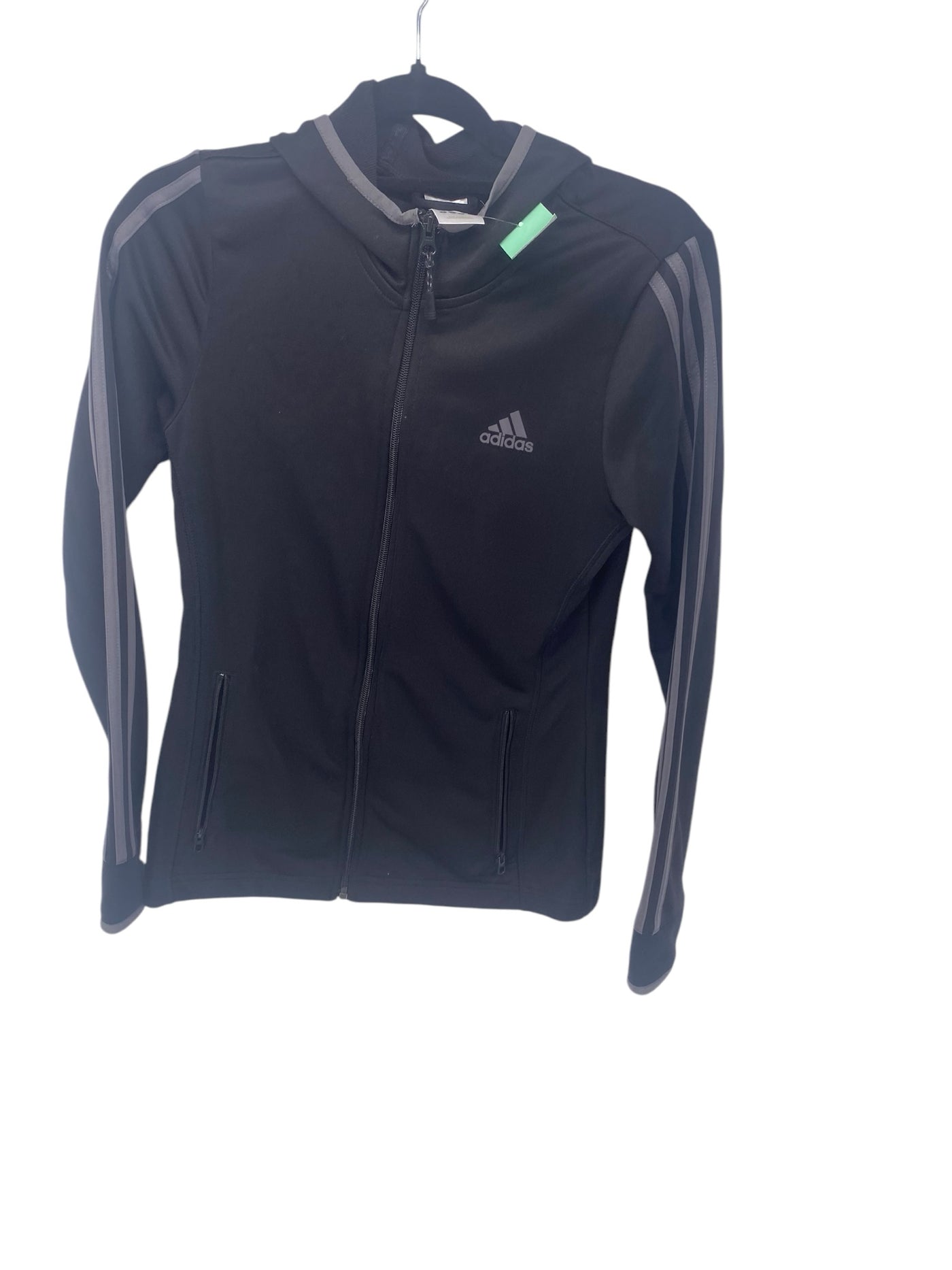 Adidas Misses Size Small Black Athleisure Jacket