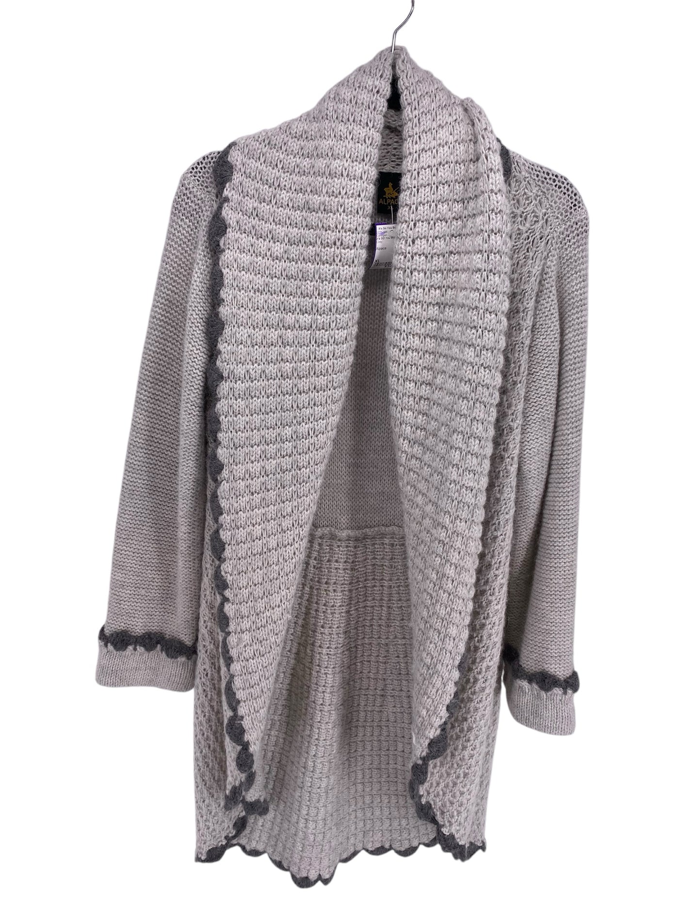 It's SO You Boutique Misses Size XL Grey Cardigan