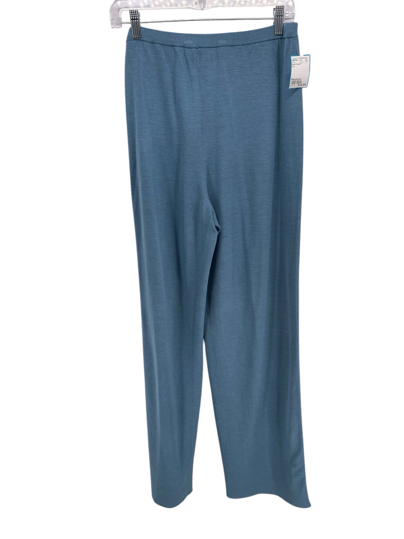 Eileen Fisher Misses Size Medium Blue Pants