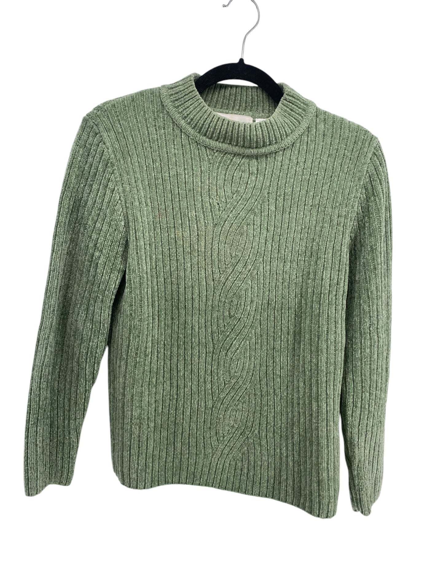 Alfred Dunner Misses Size Small Green Sweater