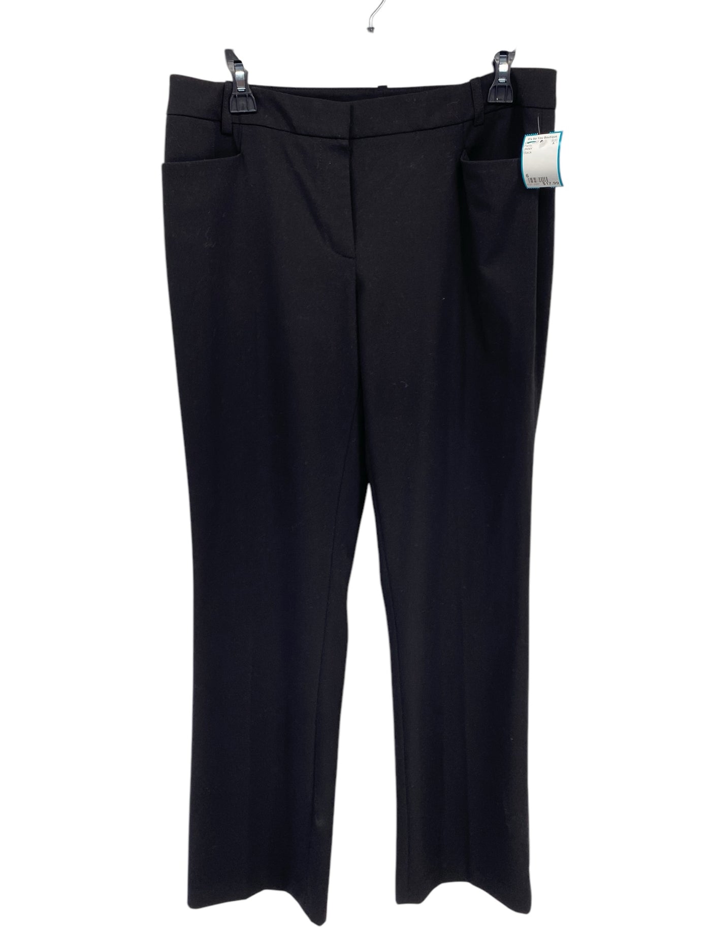 DKNY Misses Size 6 Black Pants