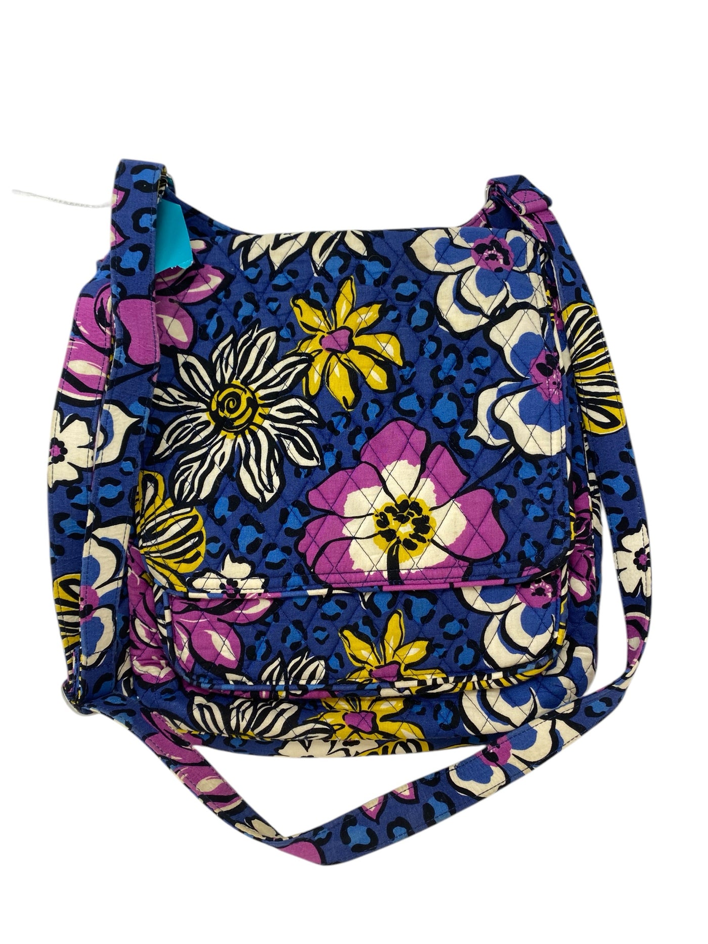 Vera Bradley Blue Floral Crossbody