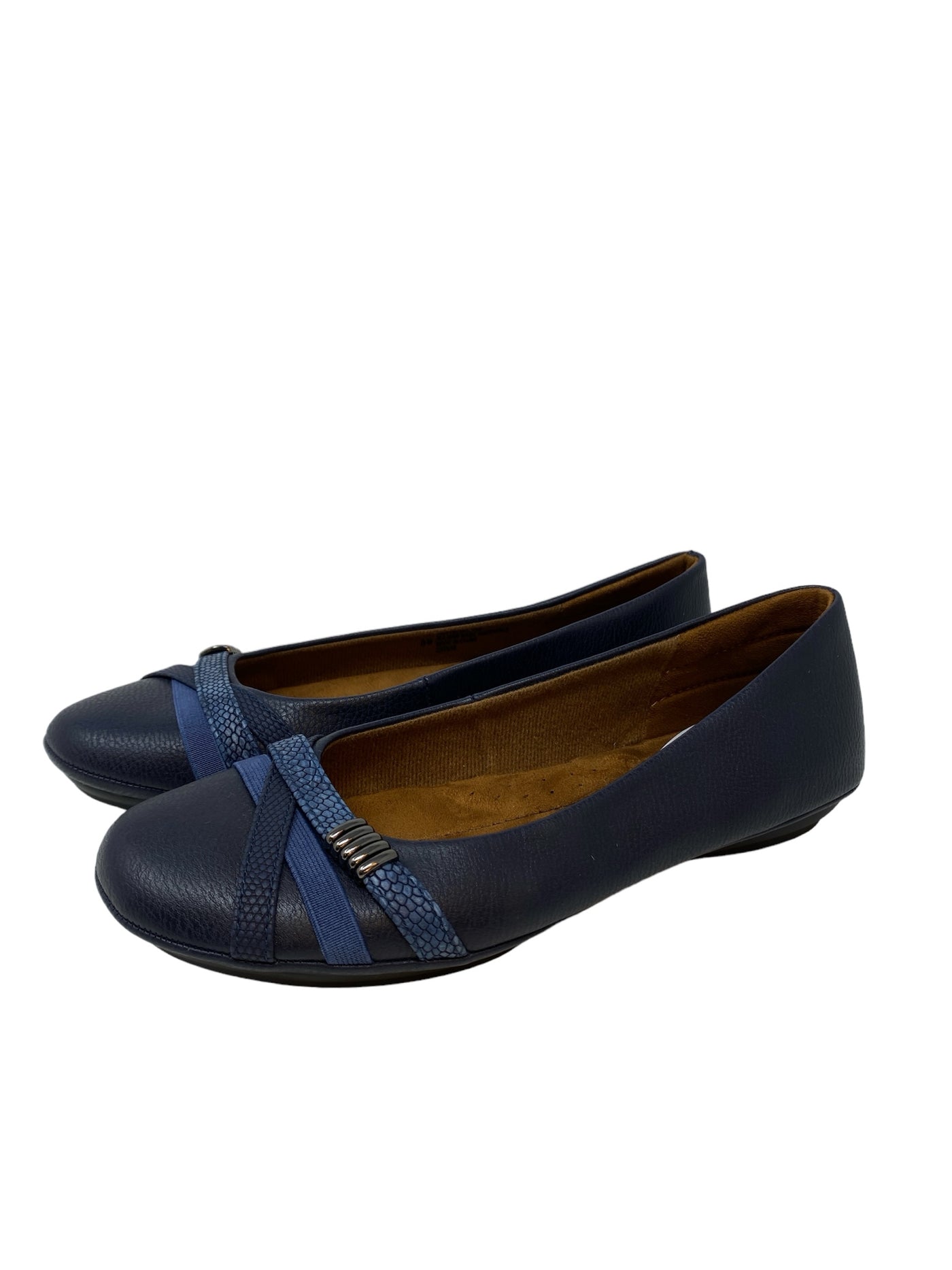 Sofft Women Size 8 Navy Wedge