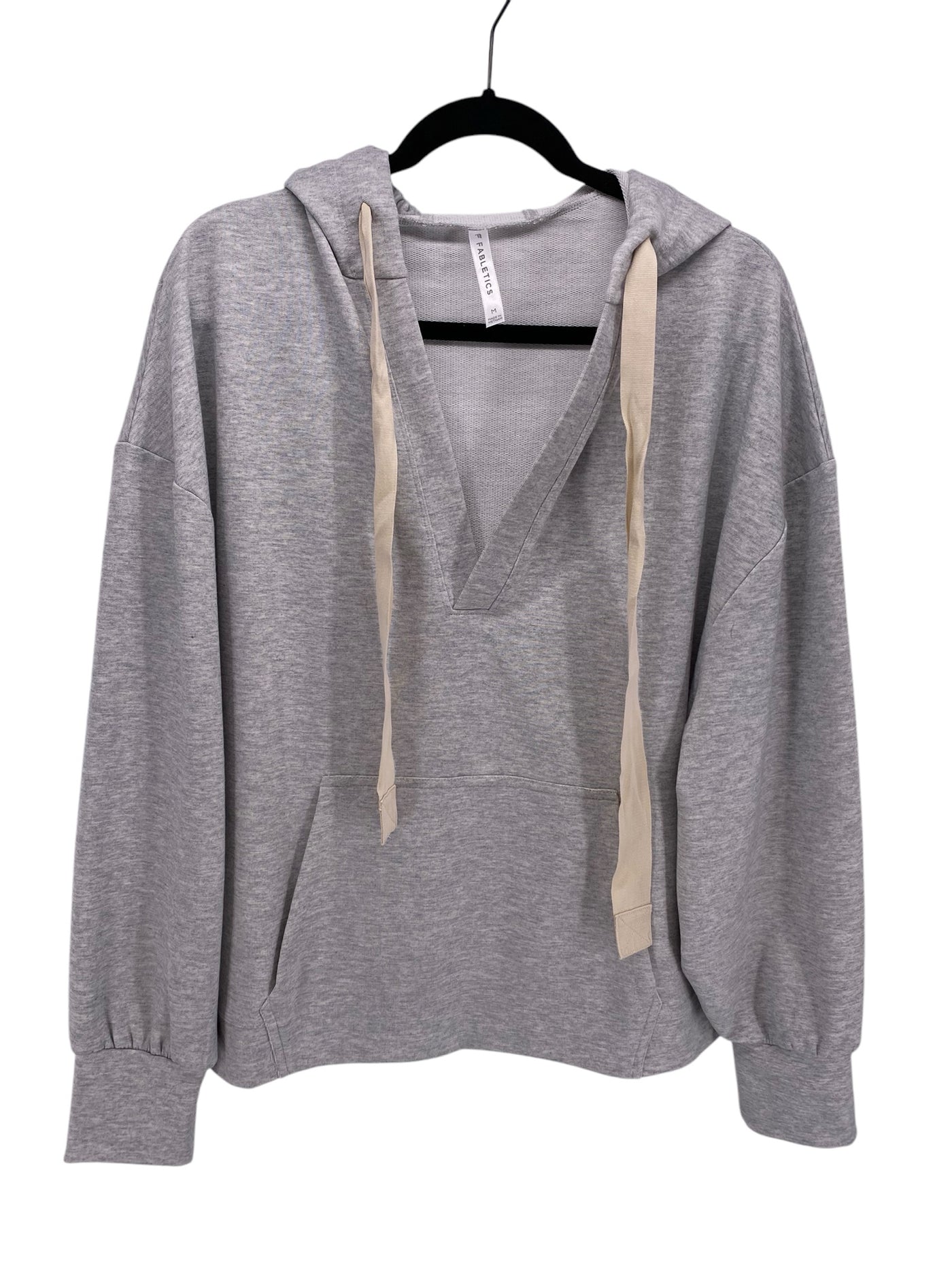 Fabletics Misses Size Medium Grey Athleisure Hoodie