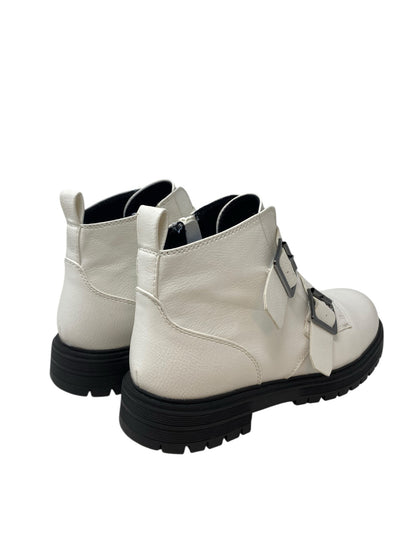 So Women Size 8 White Booties