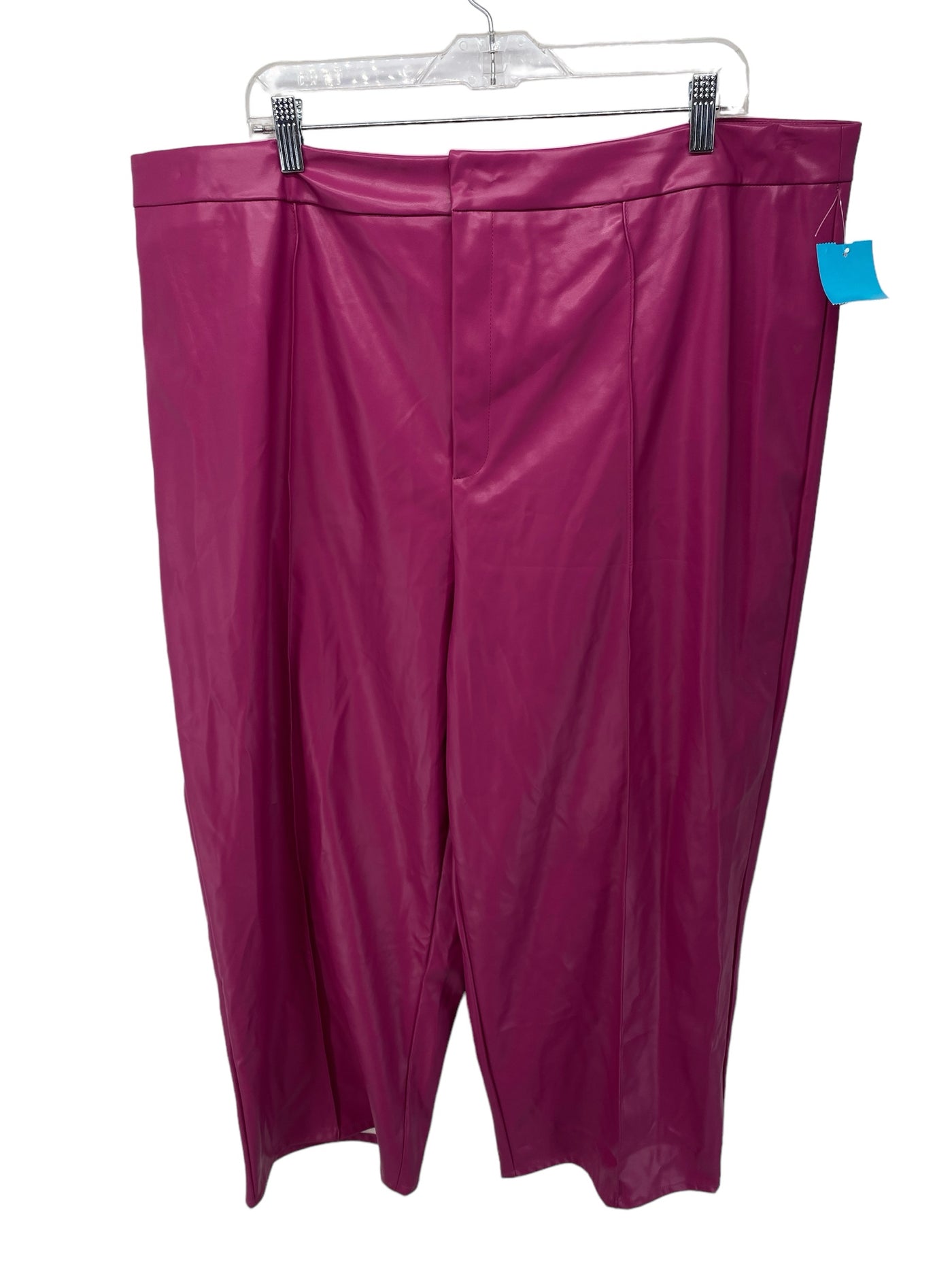 Shein Women Size 4X Magenta CD Pants