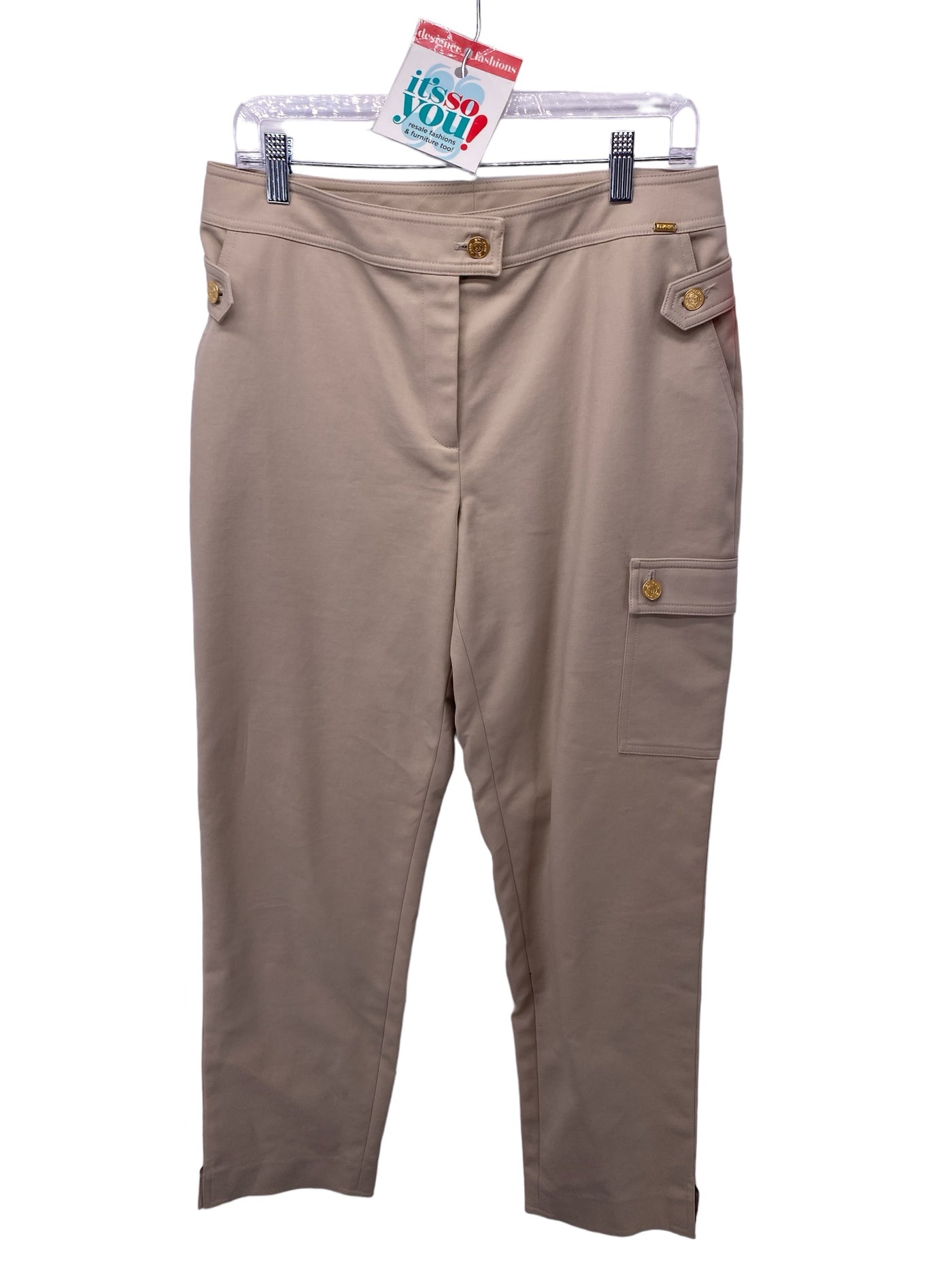 St John Misses Size 10 Beige Pants