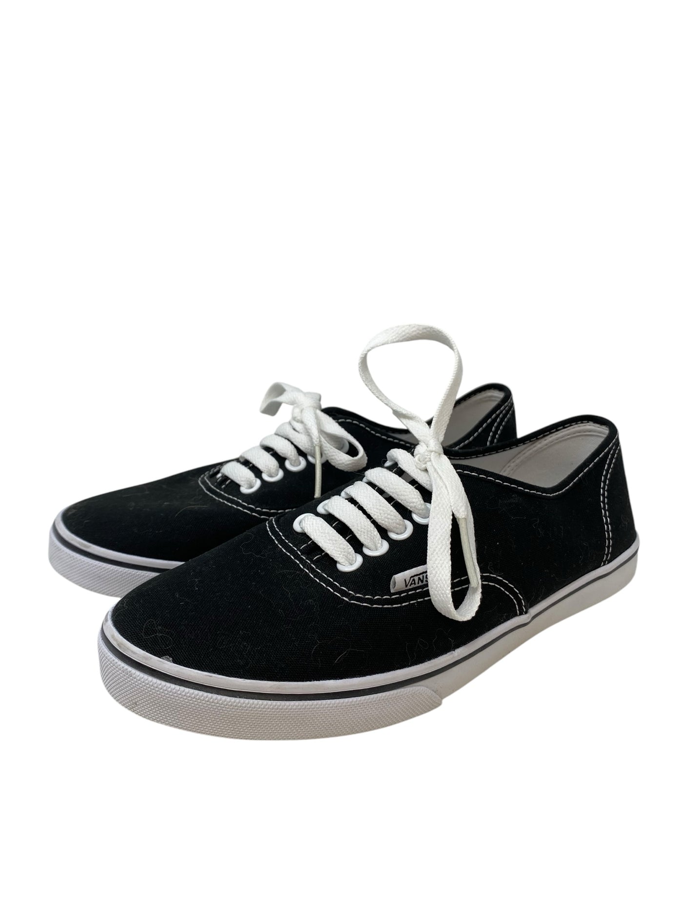 Vans Women Size 7.5 Black Flats