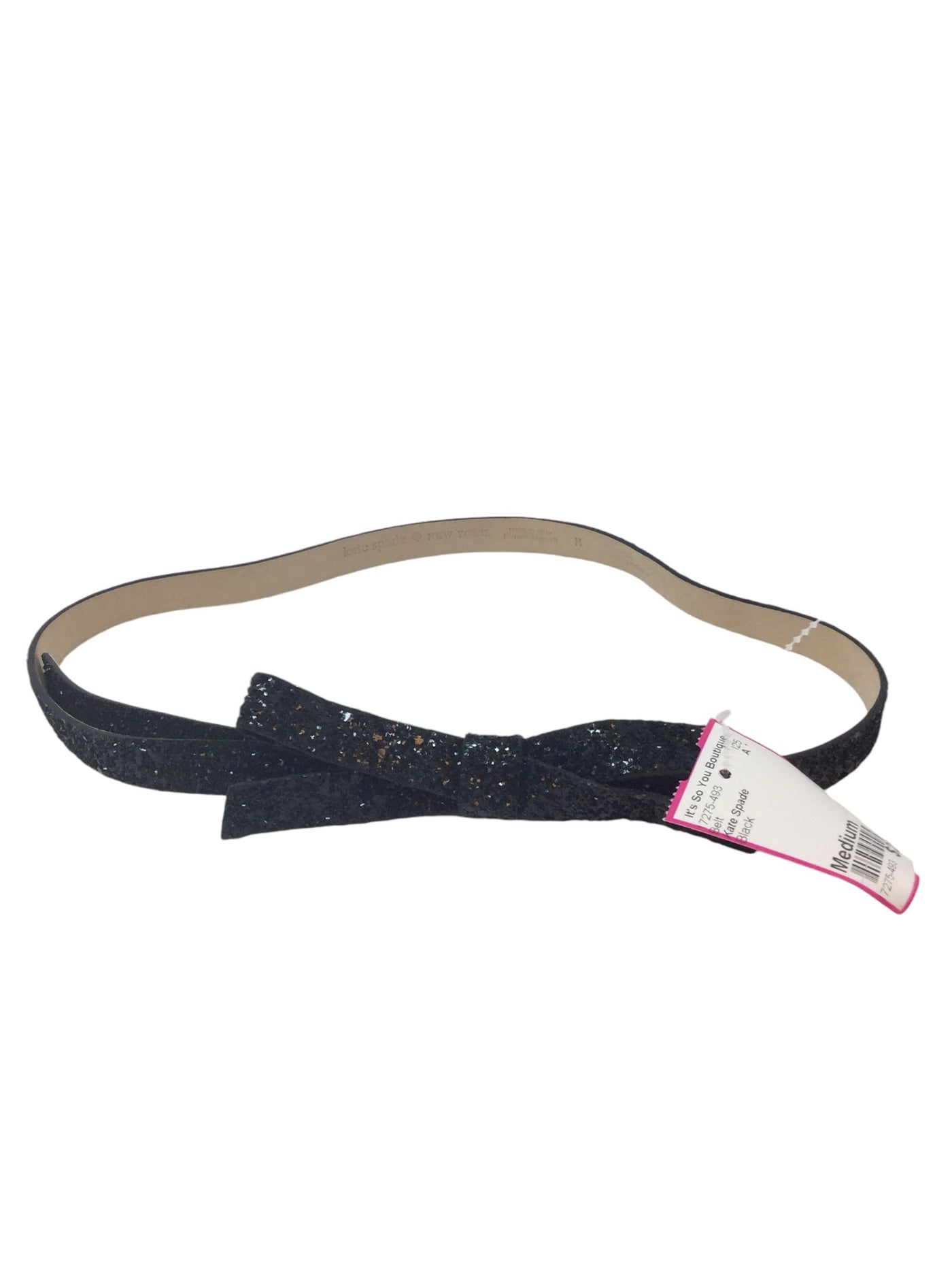 Kate Spade Women Size Medium Black Belt