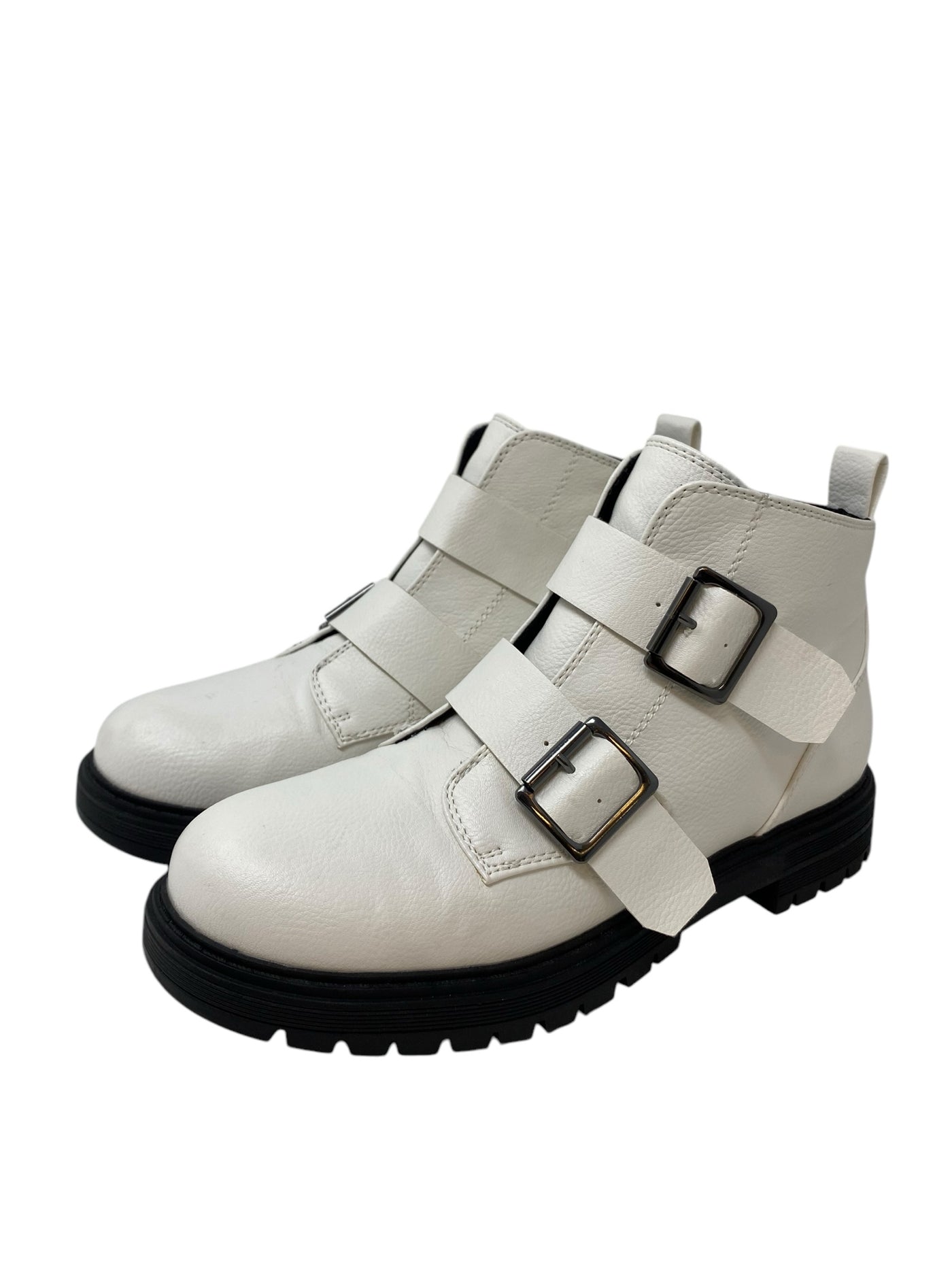 So Women Size 8 White Booties