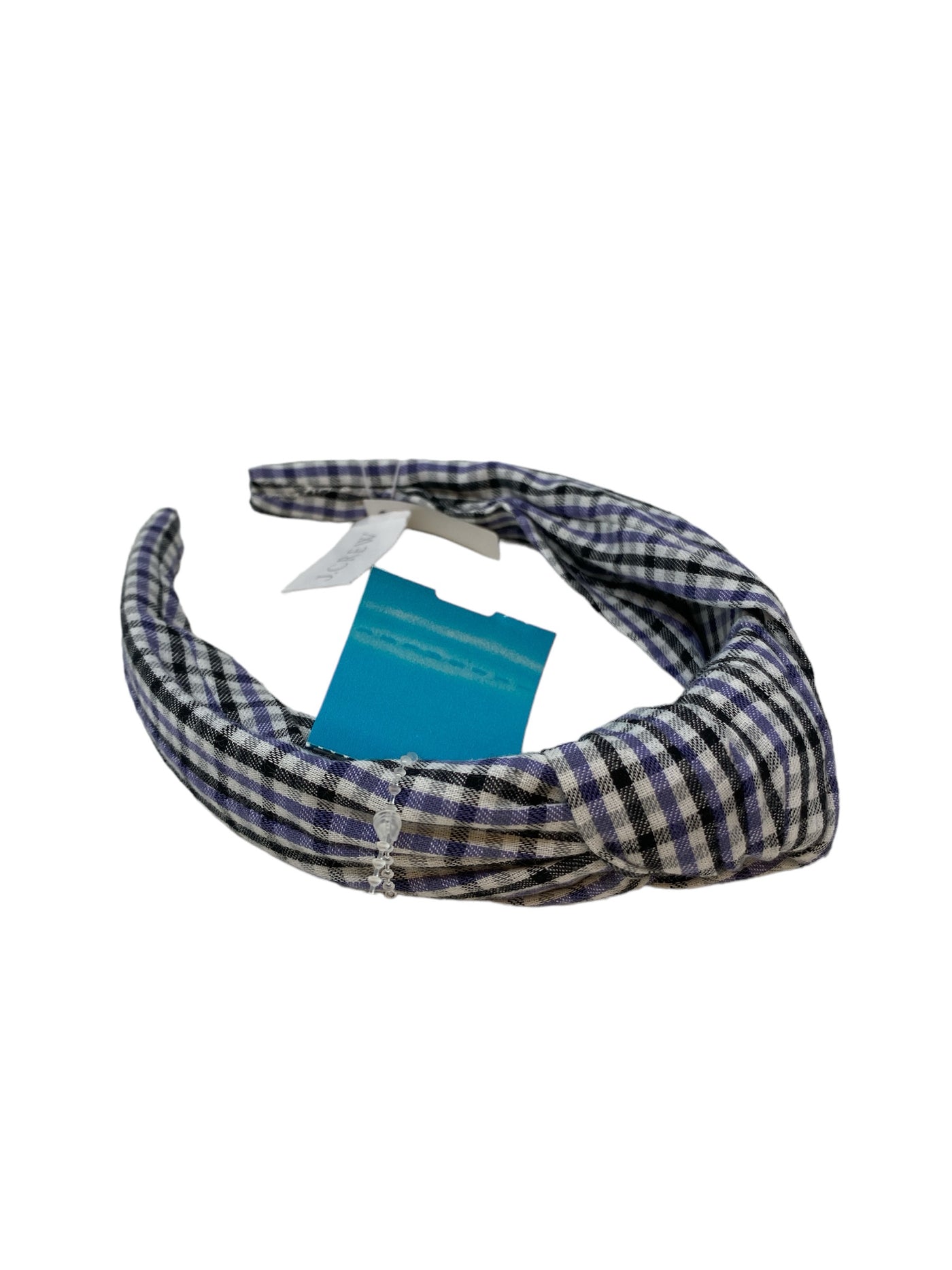 J Crew Blue Plaid Hair Accessories