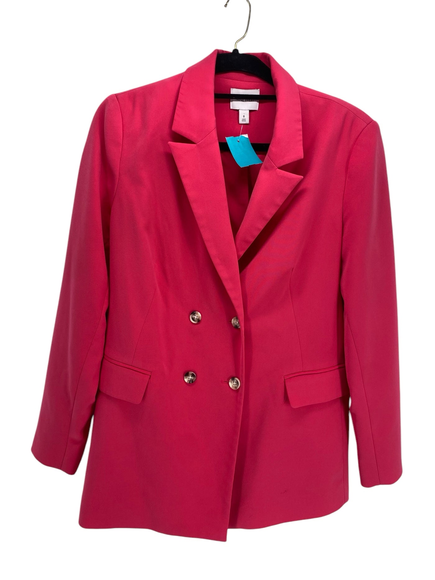 Nine West Misses Size 8 Hot pink Blazer