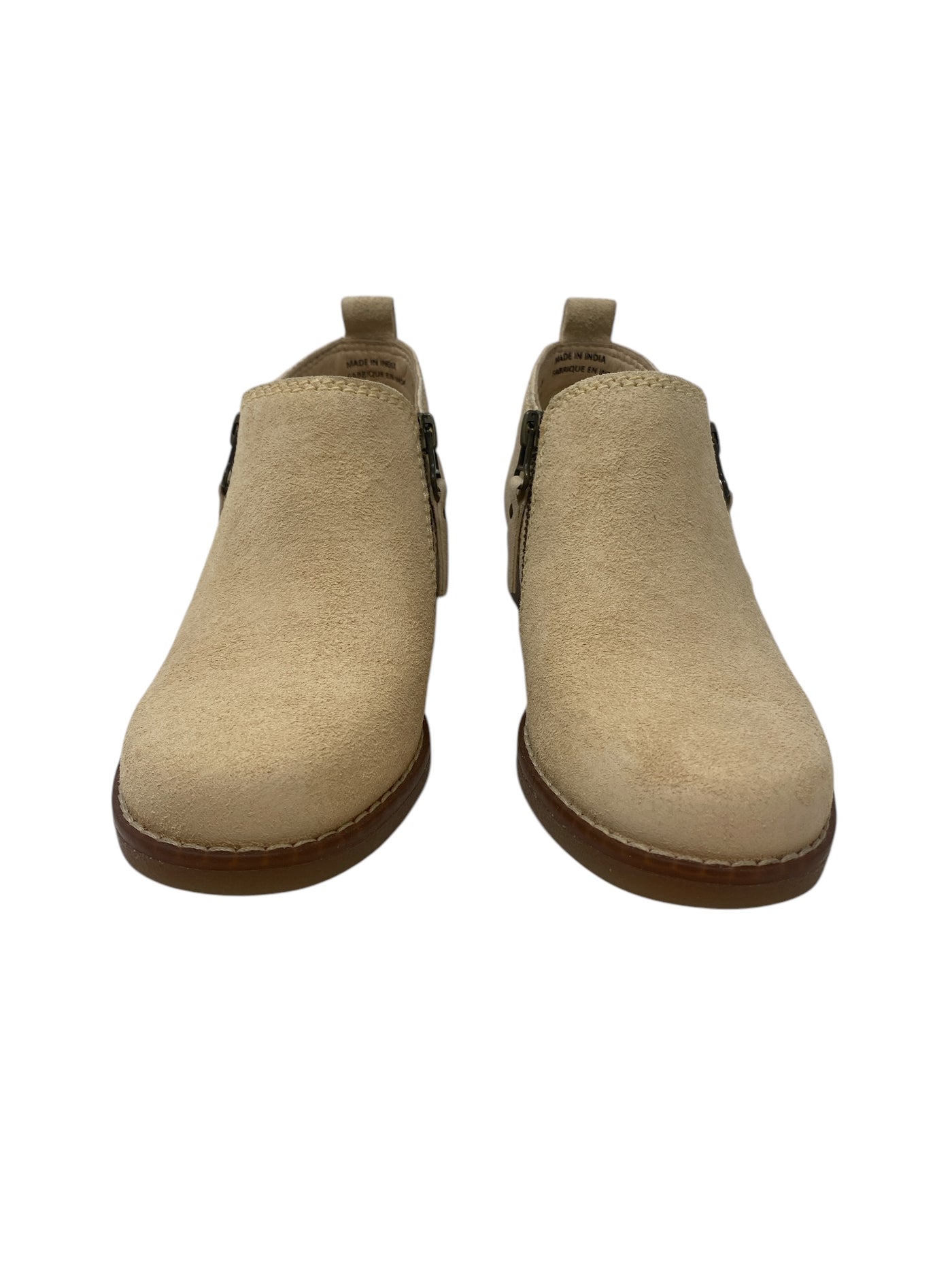 Hush Puppies Women Size 5.5 Beige Booties