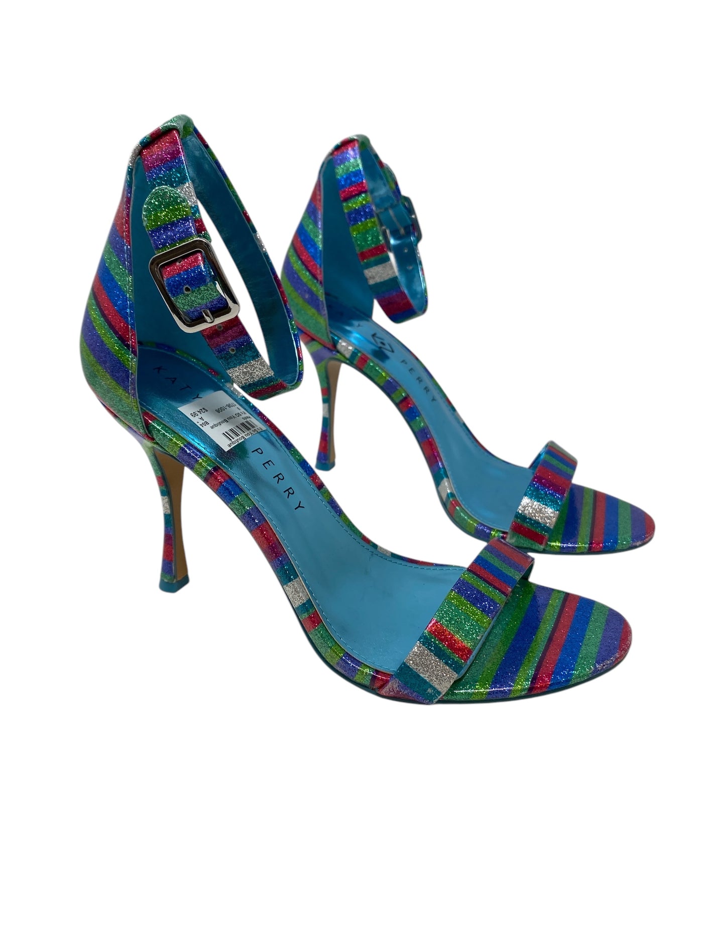 It's SO You Boutique Women Size 9 Blue Multi Heels