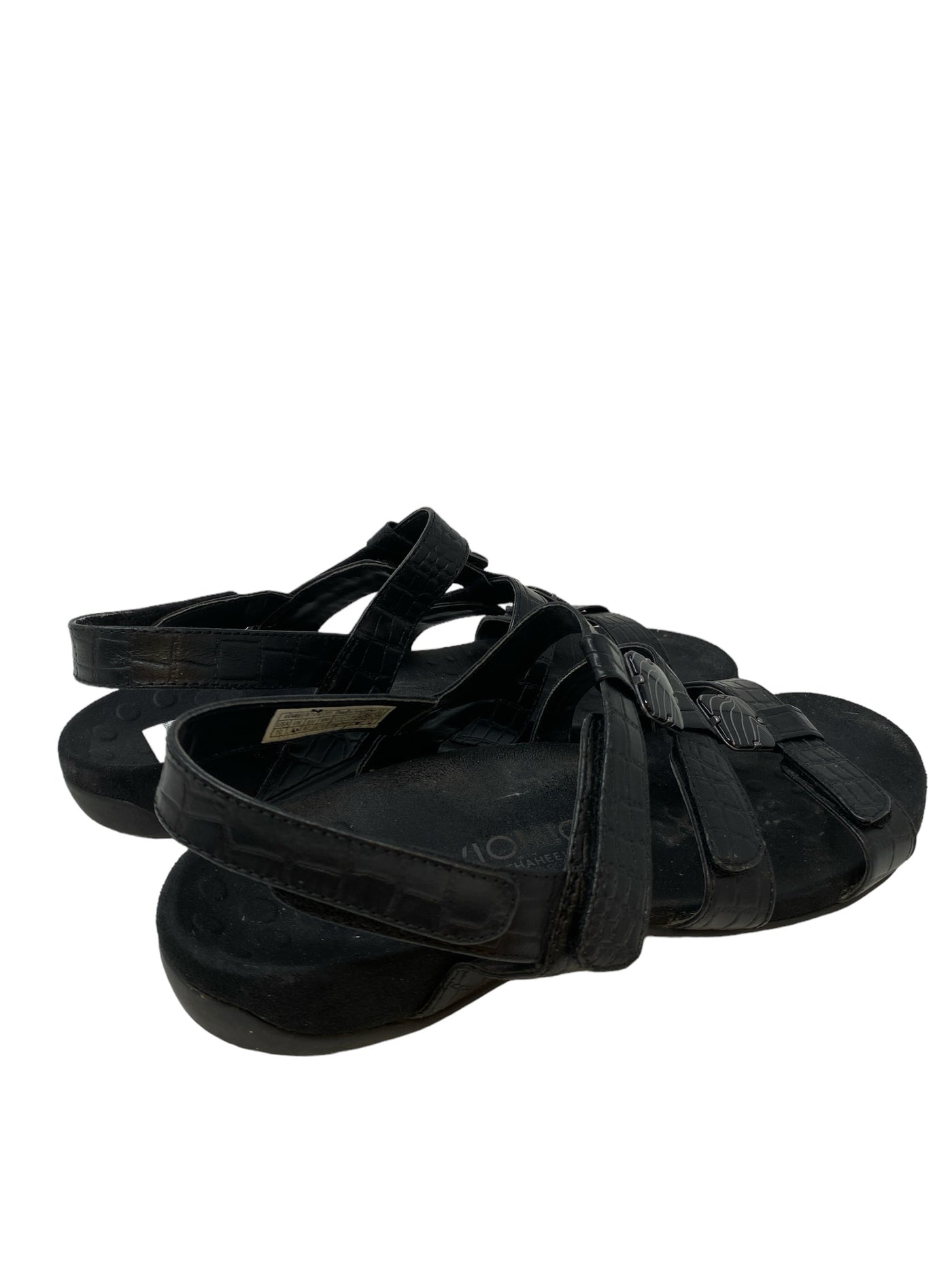 Vionic Women Size 10 Black Sandals