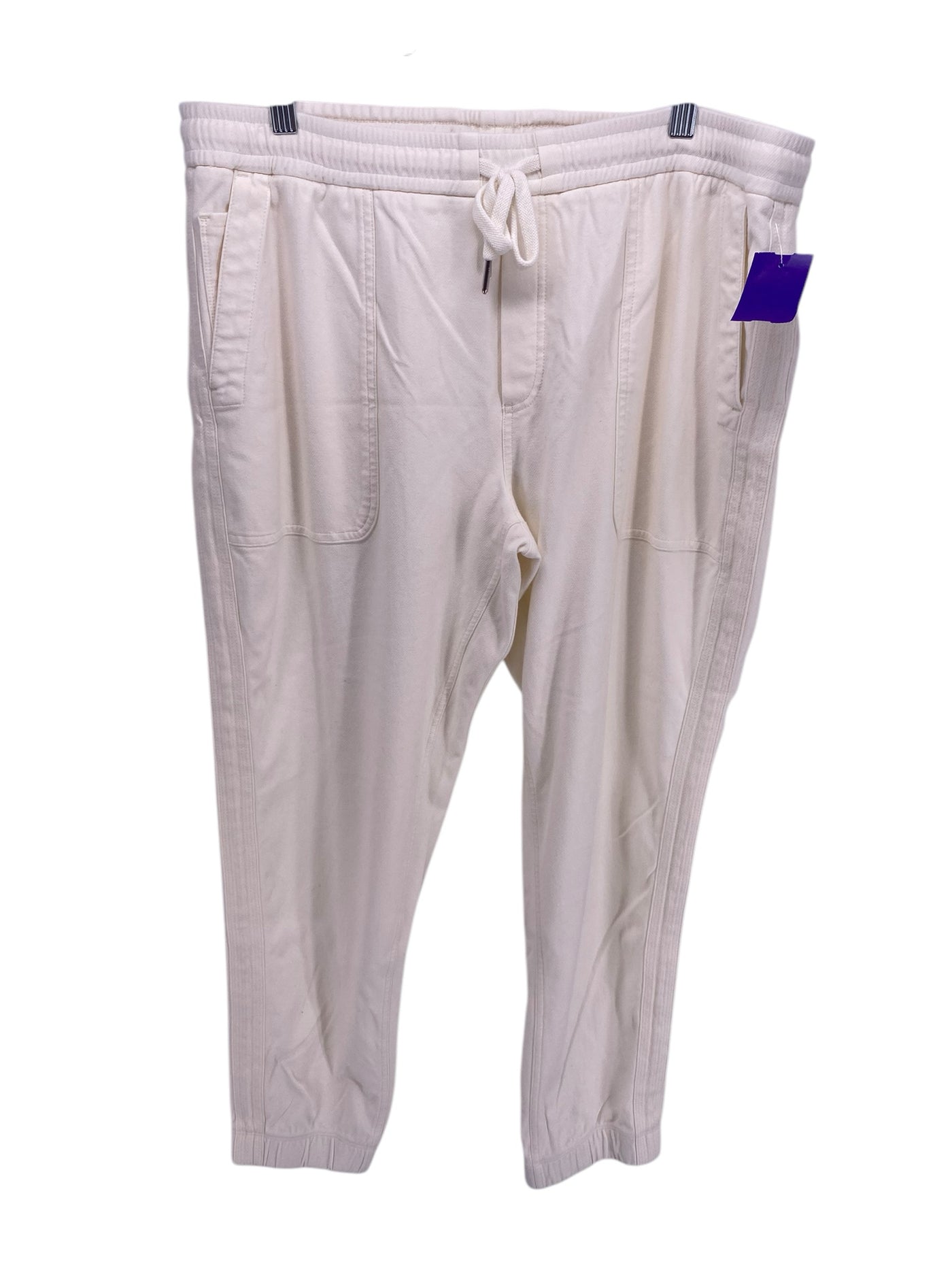 Athleta Misses Size Large Cream Pants