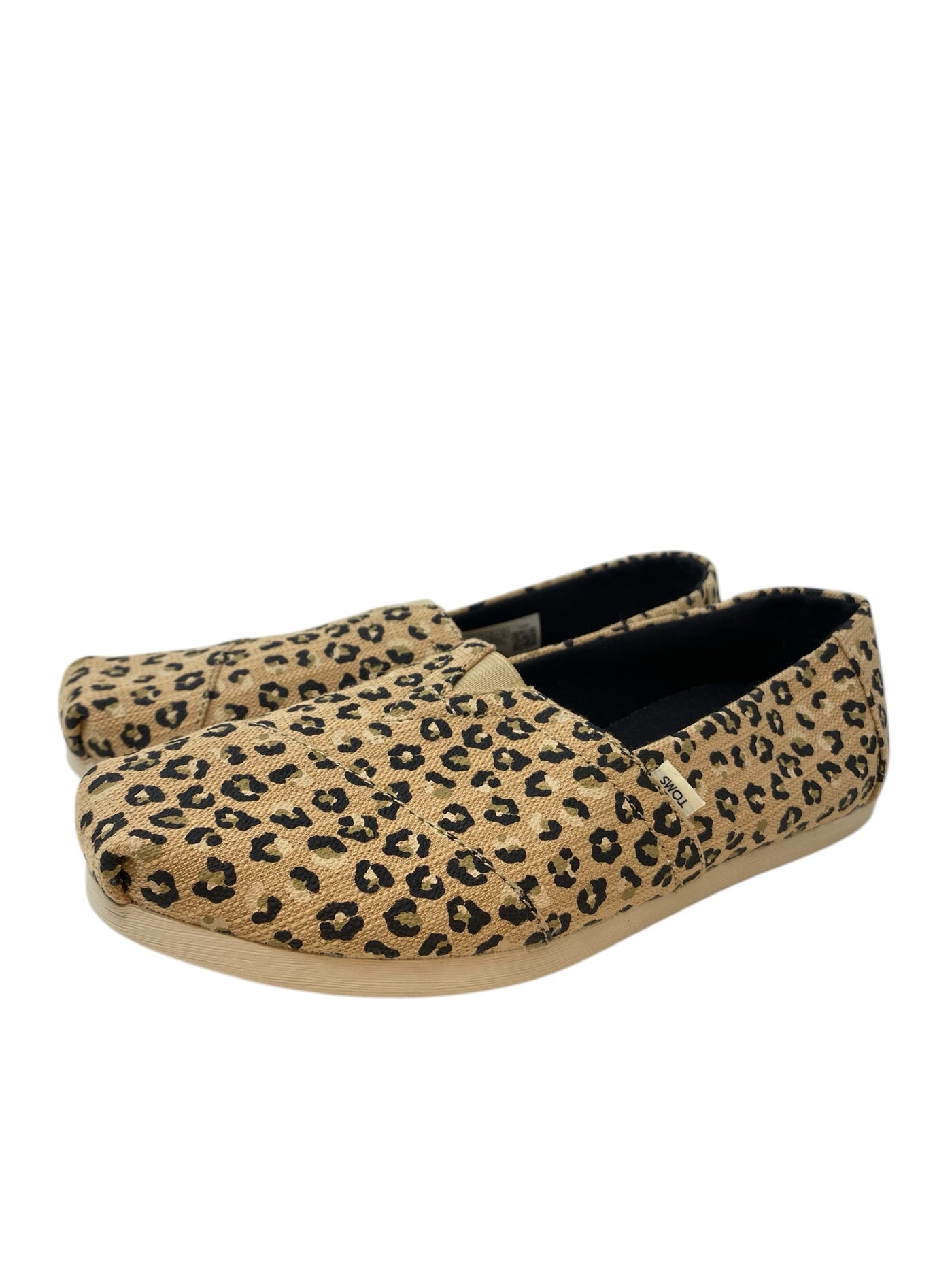 Toms Women Size 8W Animal Print Flats