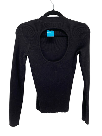 BKE Misses Size Medium Black LS Blouse