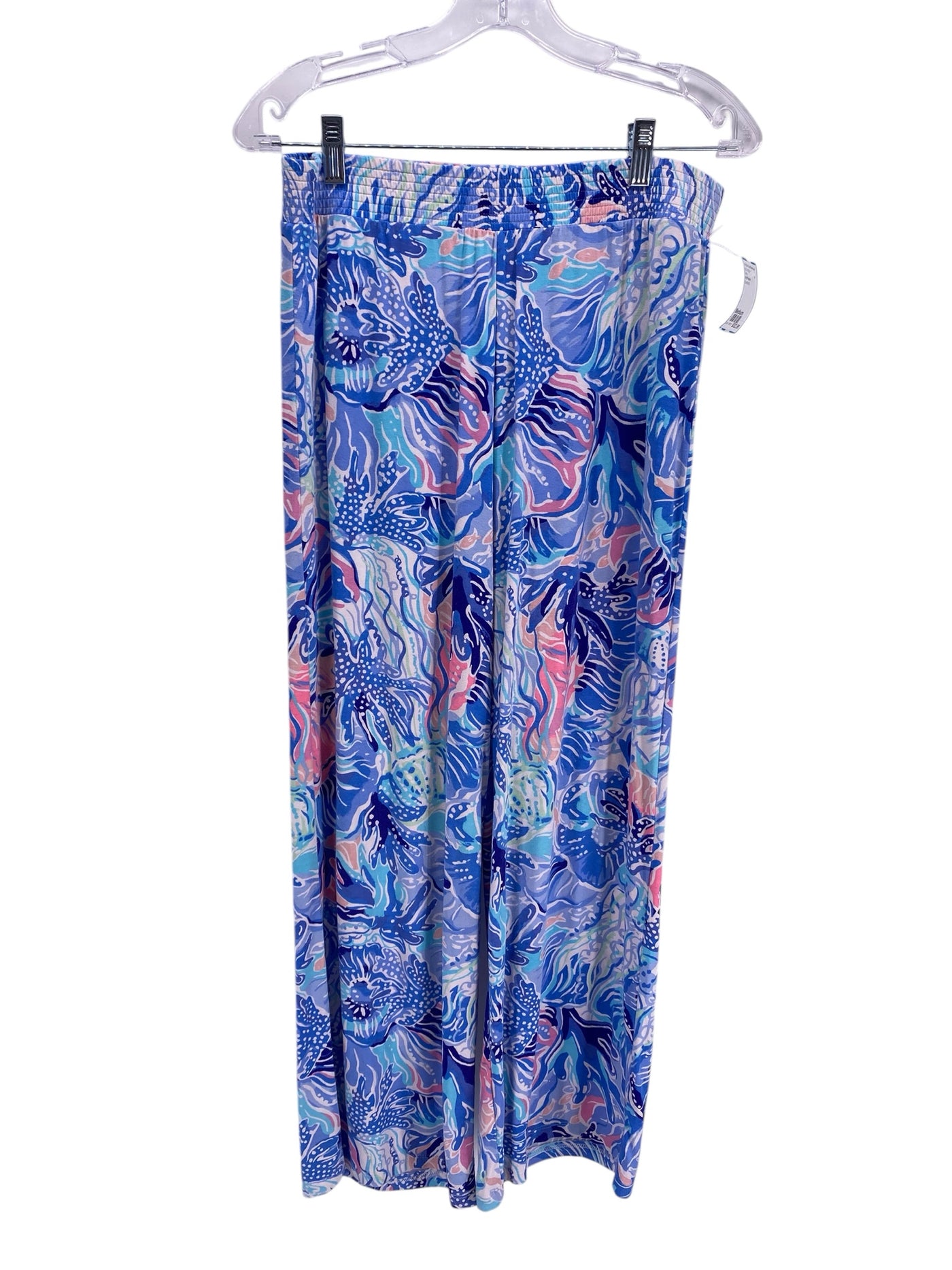 Lilly Pulitzer Misses Size Medium Blue Multi Pants