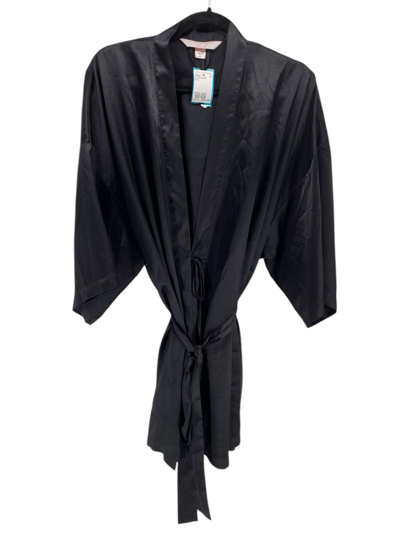 Victoria Secret Misses Size One size Black Bathrobe