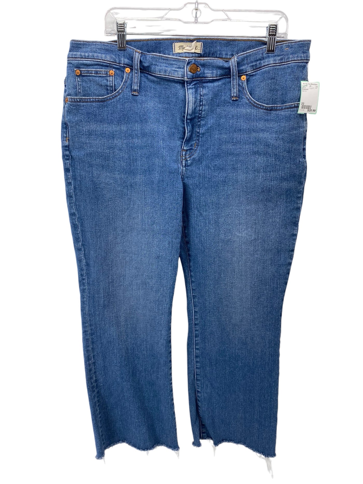 Madewell Misses Size 33 Denim Jeans