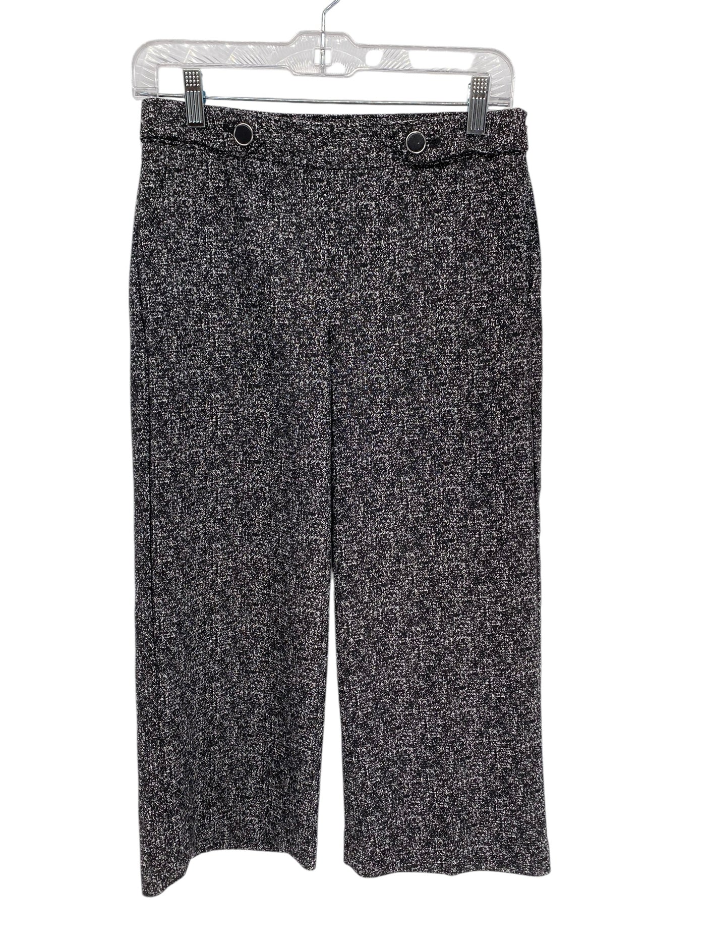 Express Misses Size 0 Black Print Pants