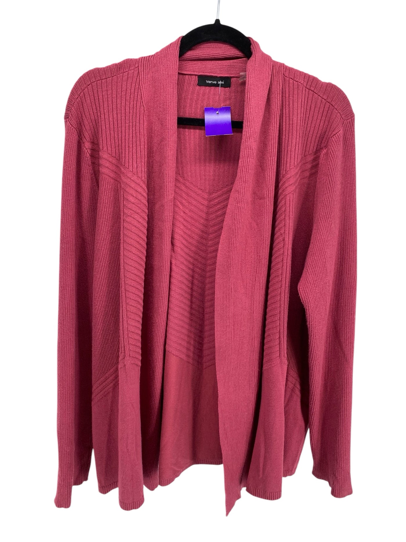 Verve Misses Size XL Pink Cardigan