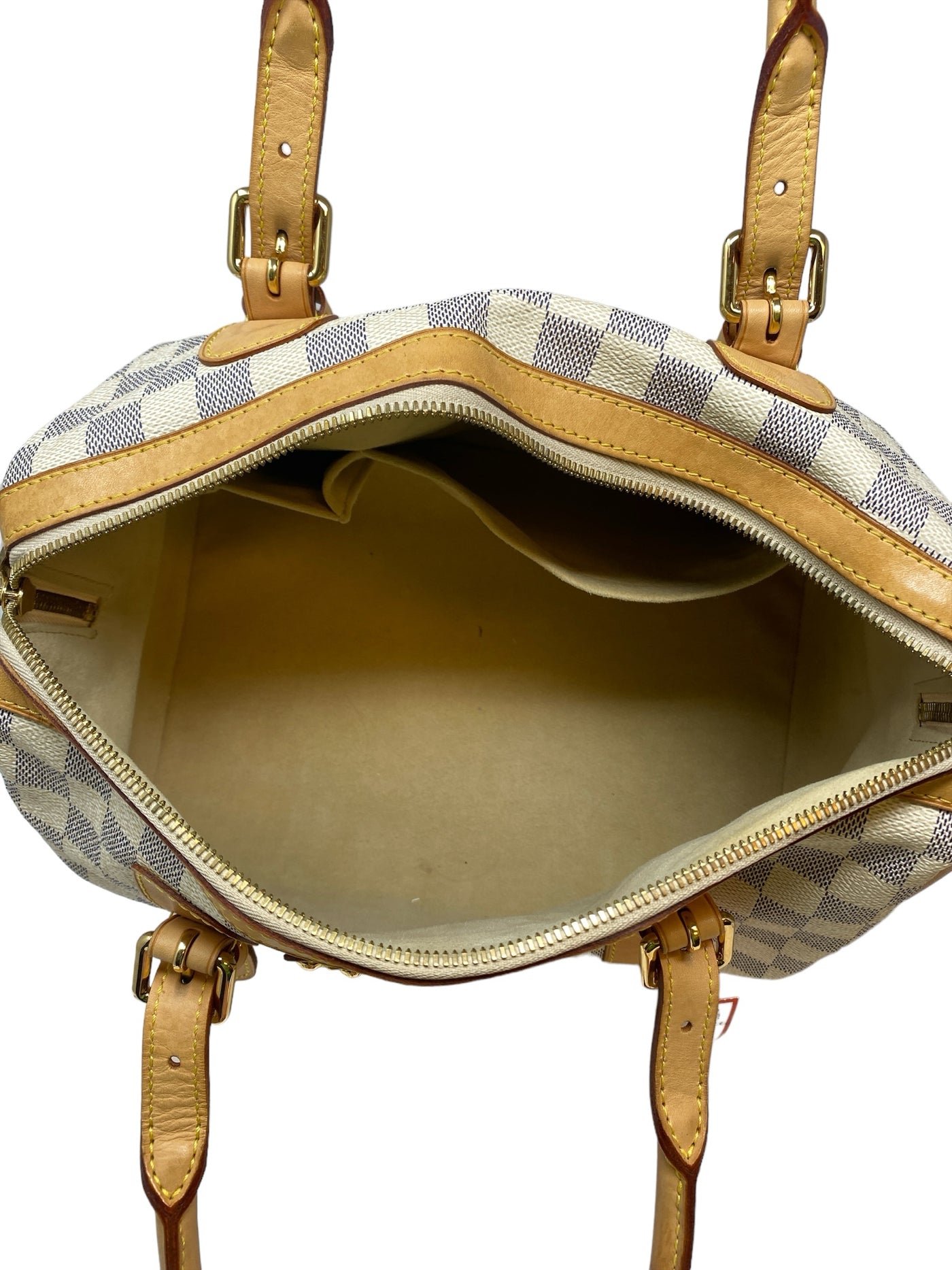 Authentic "pre-loved" Luxury Bag Cream Multi Berkley Purse