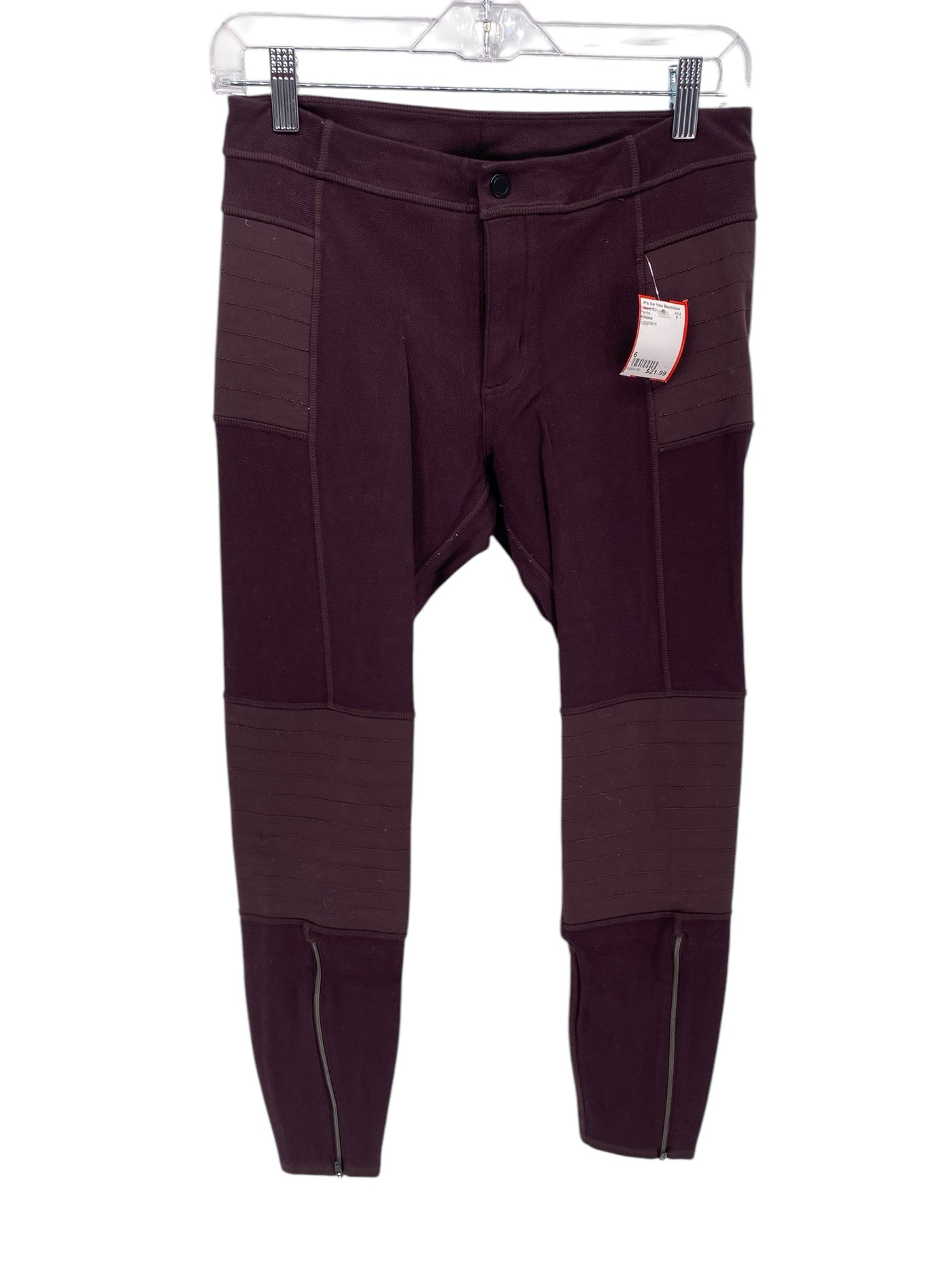 Athleta Misses Size 6 Eggplant Pants