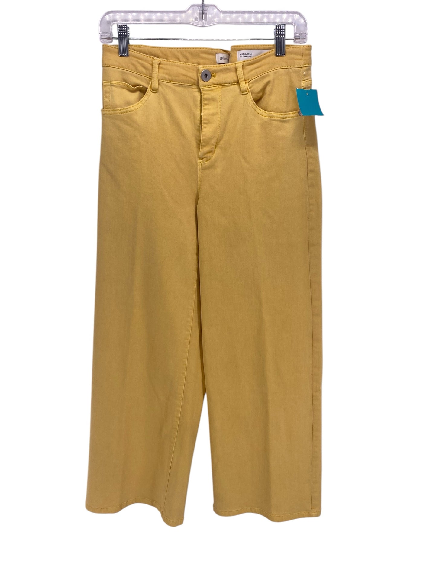 J Jill Misses Size 6 Yellow Jeans