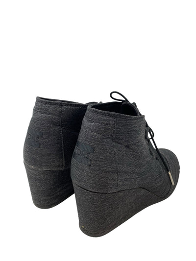 Toms Women Size 10 Black Booties