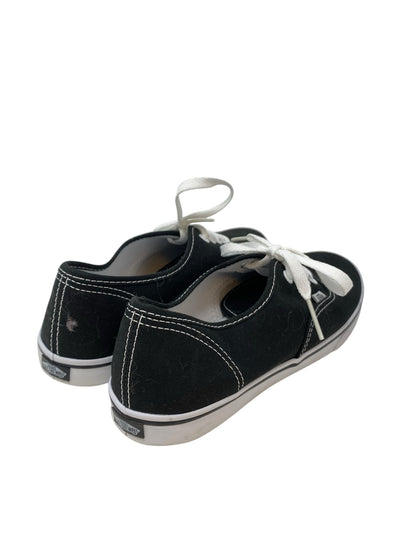 Vans Women Size 7.5 Black Flats