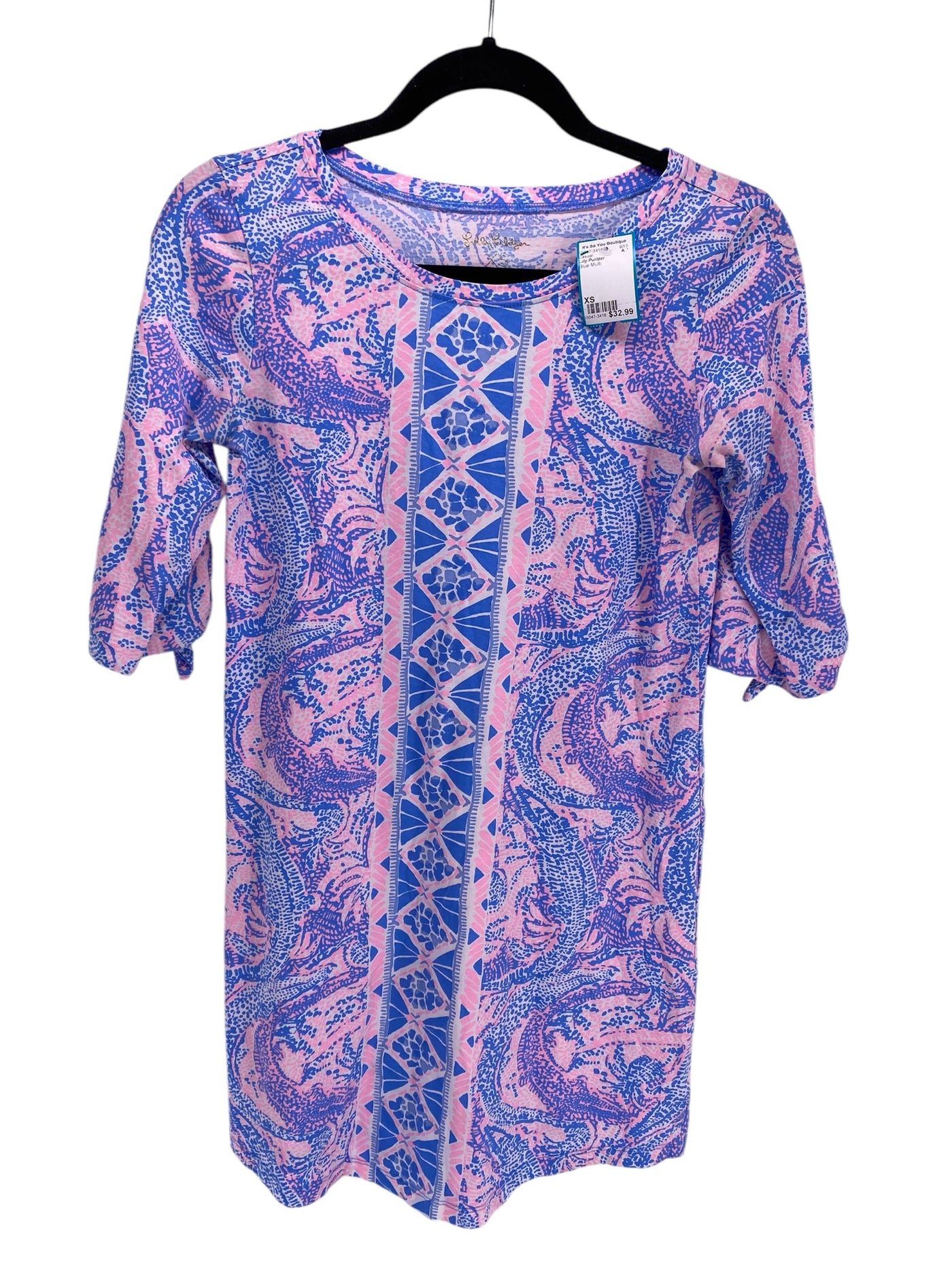 Lilly Pulitzer Misses Size XS Blue Multi Casual