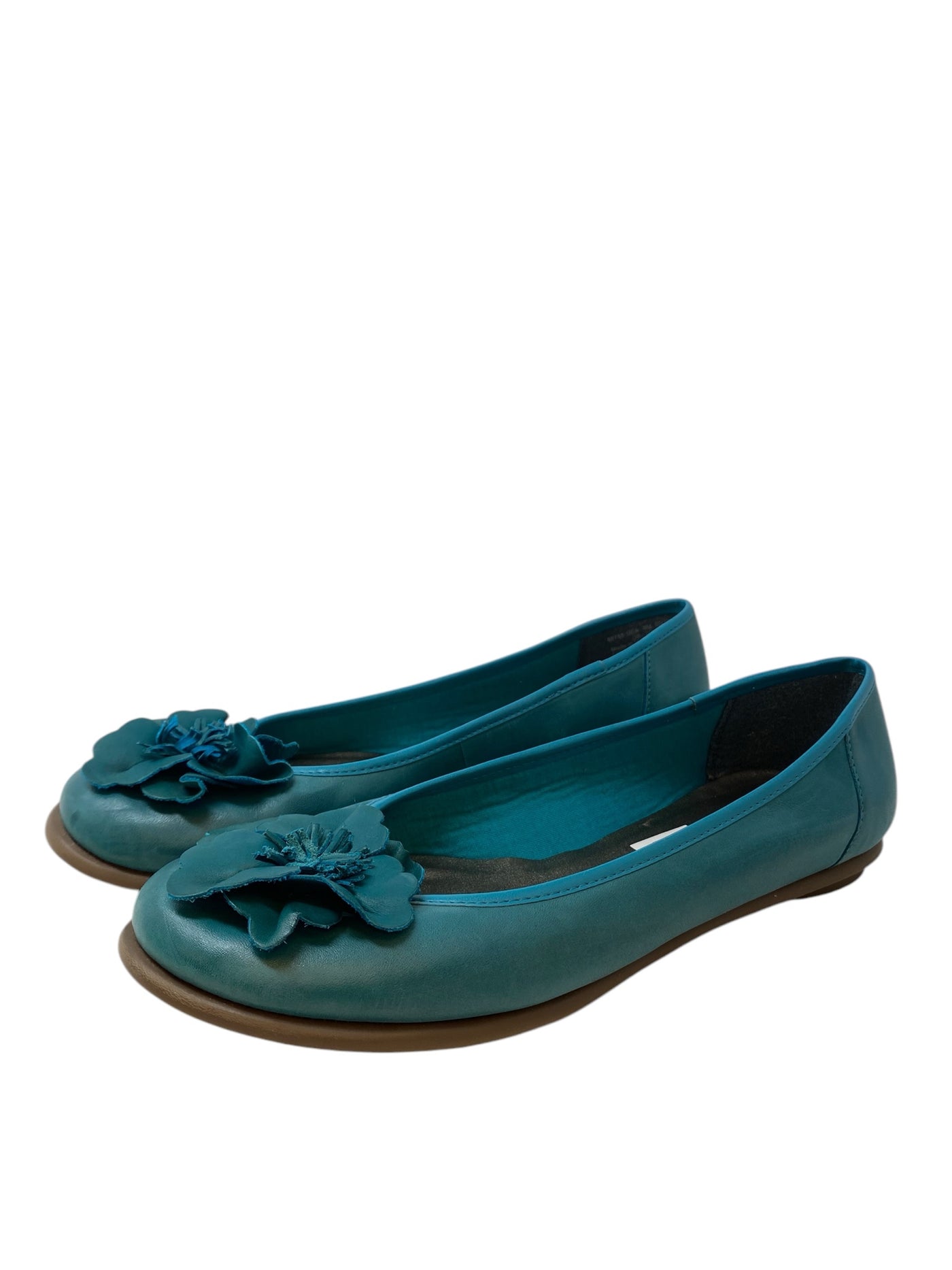 Clarks Women Size 7 Teal Flats